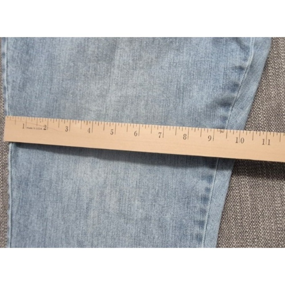 J Jill Stretch women's light wash denim blue jeans sz. 16 Cotton Blend classic - Picture 4 of 11